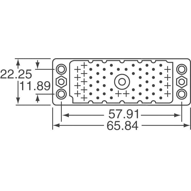 516-056-000-302 EDAC Inc.  Boîtiers de connecteurs de fond de panier